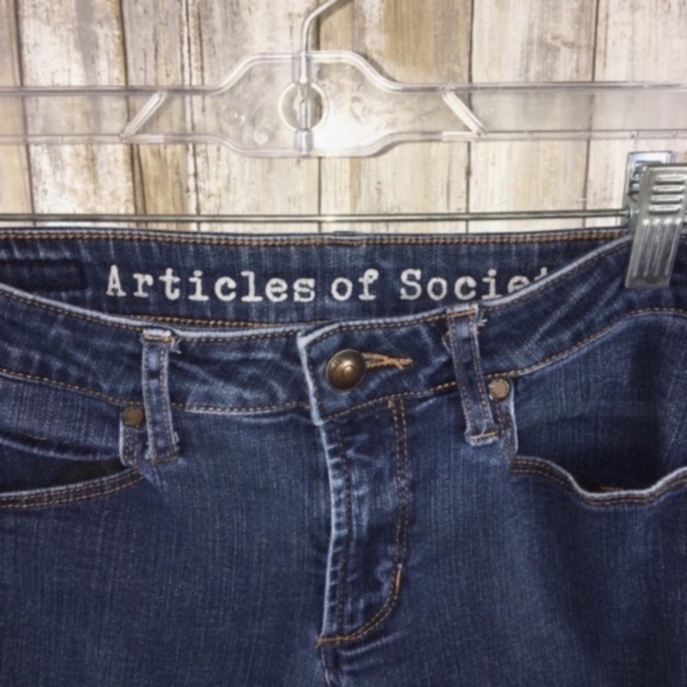 Articles Of Society Maya Best Blue Skinny - Picture 9 of 10